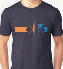 Bike Stripes Portal Unisex T-Shirt