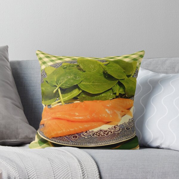 Item preview, Scottish Salmon and Spinach designed and sold by SunriseRose.