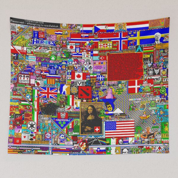 Item preview, Reddit r/place Final Image - 13k Resolution designed and sold by CoitoCG.