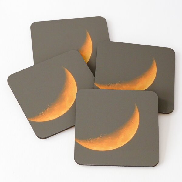 Item preview, Orange Crescent Moon designed and sold by Olivia Allison.