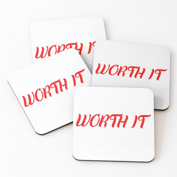 Item preview, Worth It Red designed and sold by torontoraps5.