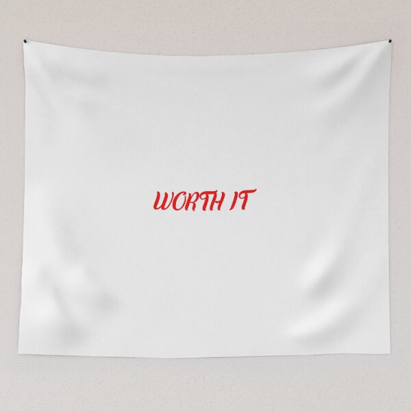 Item preview, Worth It Red designed and sold by torontoraps5.