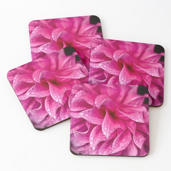 Item preview, Pink dahlia in the rain designed and sold by Art in Nature.