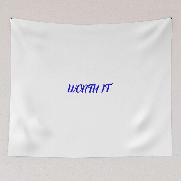 Item preview, Worth It Blue designed and sold by torontoraps5.