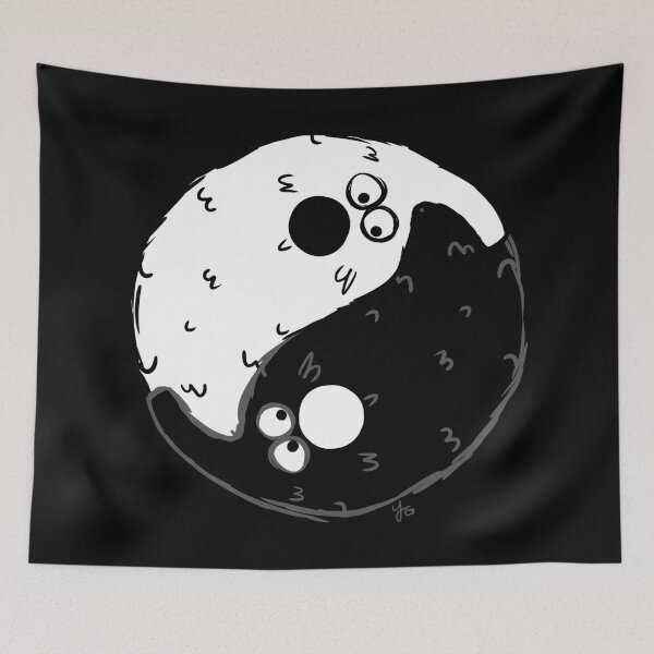 Item preview, Worms On A String Yin and Yang by Yuuki G designed and sold by Yuuki G's Artsy Things.
