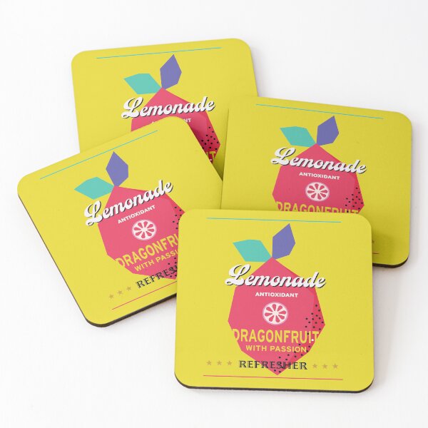 Item preview, Refresher! Dragon fruit lemonade_Pop art designed and sold by studiokay12.