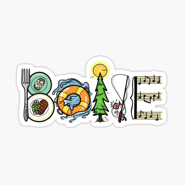 Boise Life Sticker