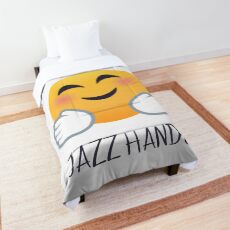 Jazz Hands Emoji Comforter