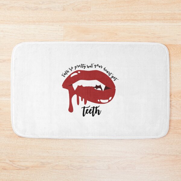 Item preview, Heart Got Teeth Lyrics designed and sold by halfaheart.