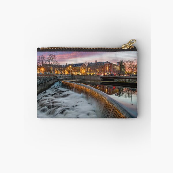 Item preview, A gorgeous sunset at the falls of the Cocheco river in Dover, NH. designed and sold by KenKartes.