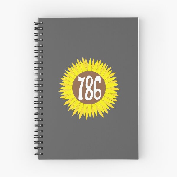 Item preview, Hand Drawn Florida Sunflower 786 Area Code designed and sold by itsrturn.