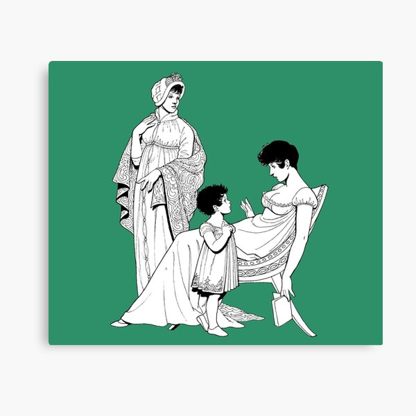 Mother and Child Canvas Print