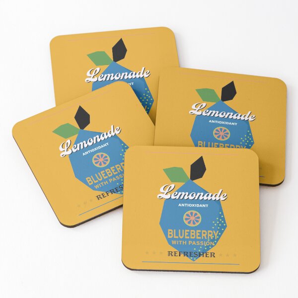 Item preview, Refresher! blueberry lemonade_Pop art designed and sold by studiokay12.