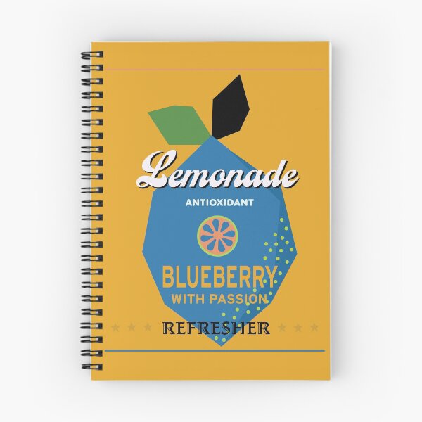 Item preview, Refresher! blueberry lemonade_Pop art designed and sold by studiokay12.