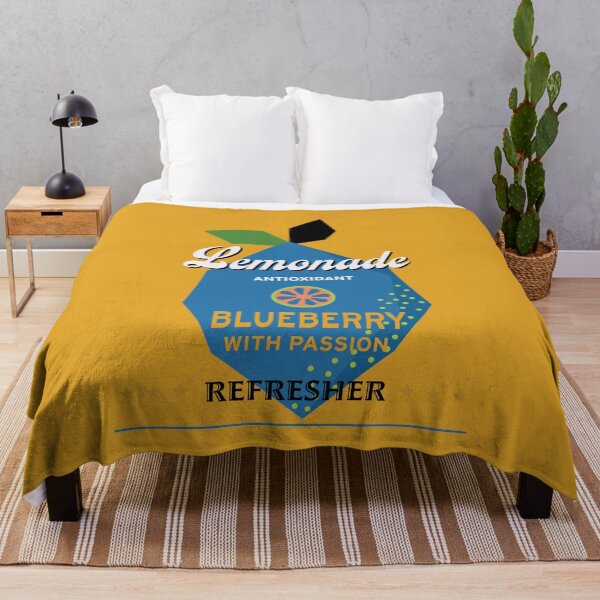 Item preview, Refresher! blueberry lemonade_Pop art designed and sold by studiokay12.