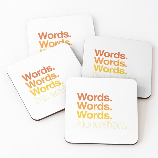 Item preview, Words Words Words No Action designed and sold by the-type-store.