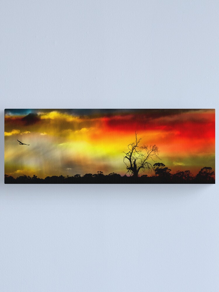 Alternate view of Into The Storm Canvas Print