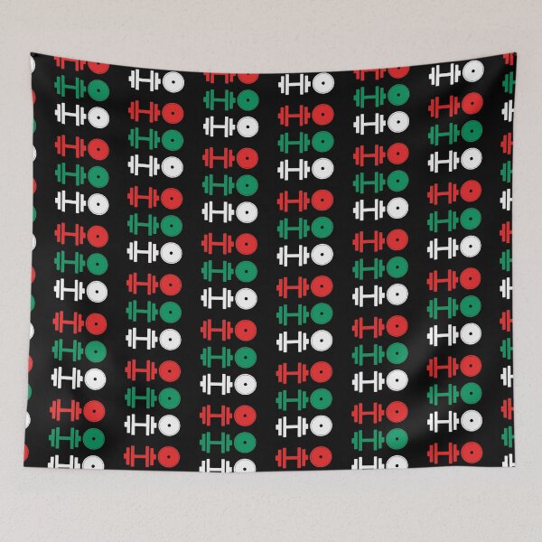 Item preview, Ho Ho Ho! Dumbbell and Weight Plate designed and sold by ReedMyLips.
