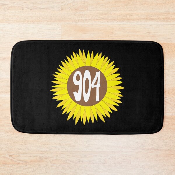 Item preview, Hand Drawn Florida Sunflower 904 Area Code designed and sold by itsrturn.