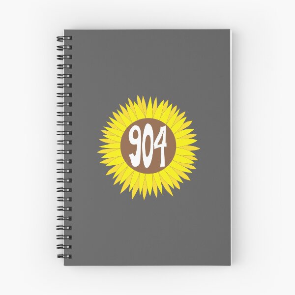 Item preview, Hand Drawn Florida Sunflower 904 Area Code designed and sold by itsrturn.