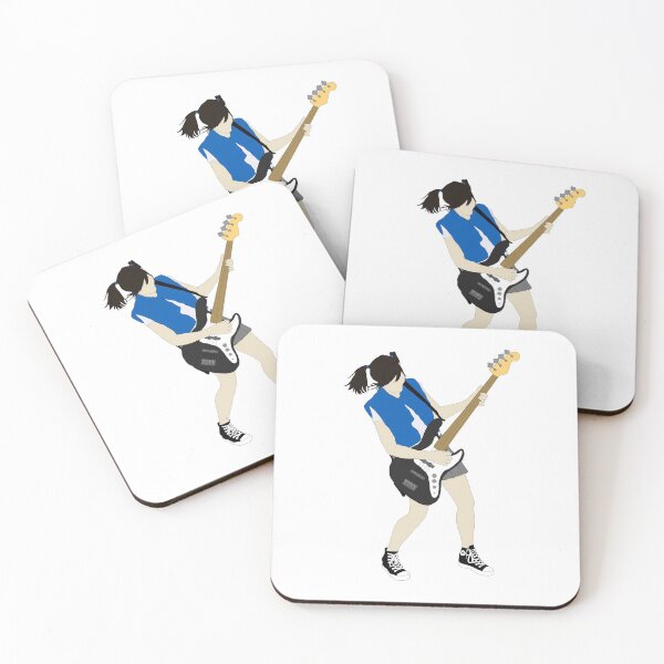 Item preview, Blue Rock Girl Playing Bass designed and sold by nane-art.