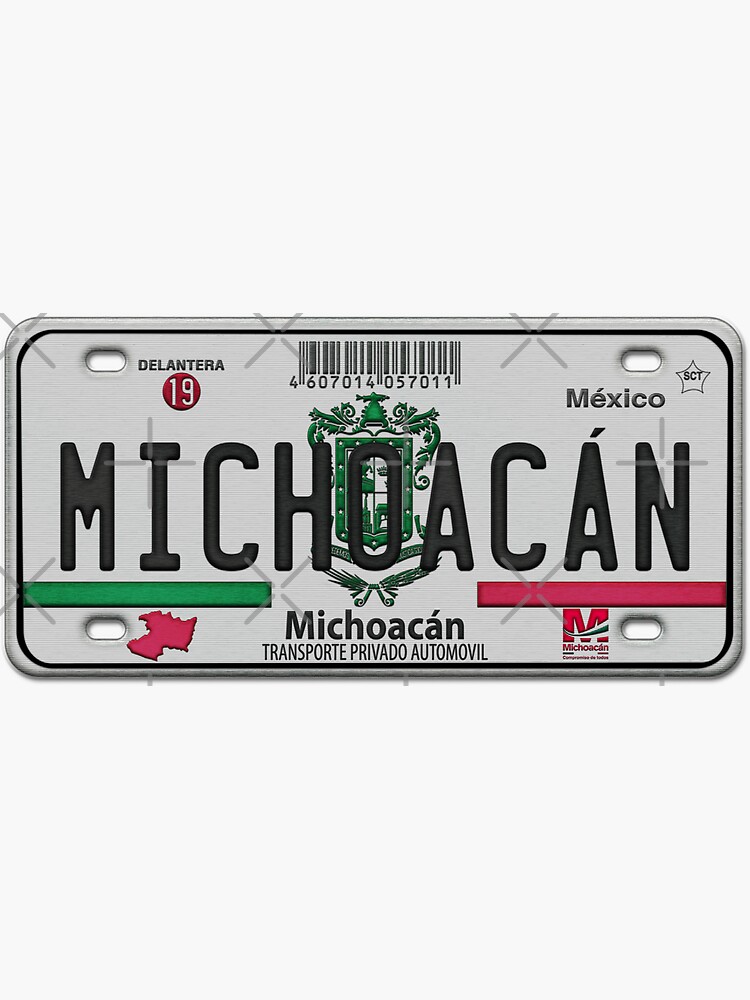 QUE VIVA MI TIERRA MICHOACAN DESIGN Sticker for Sale by Ulises3