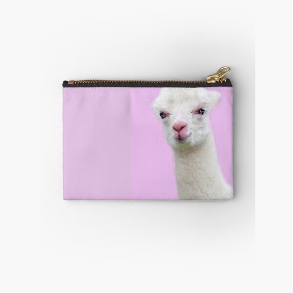 Item preview, Baby Alpaca with pink background designed and sold by Jan Marvin Art Studio.