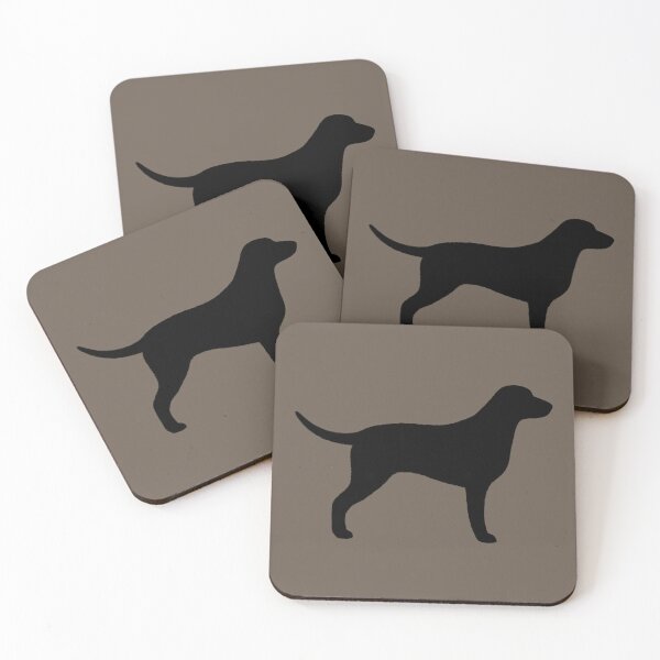 Item preview, Curly Coated Retriever Silhouette(s) designed and sold by Jenn Inashvili.