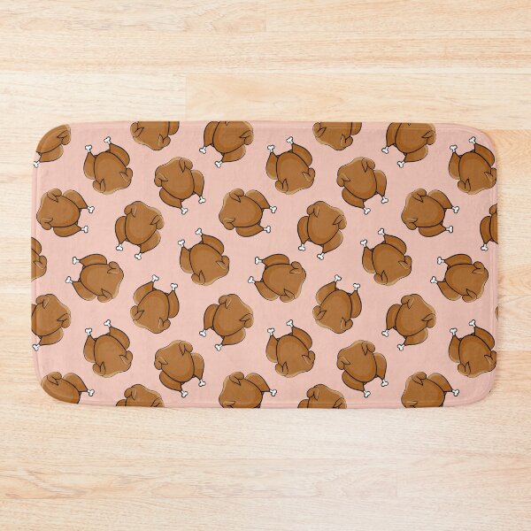 Item preview, Cooked Turkey - Fun Foodie Turkey (pink) designed and sold by littlearrow.