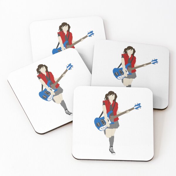 Item preview, Rock Girl Playing Rickenbacker Bass designed and sold by nane-art.