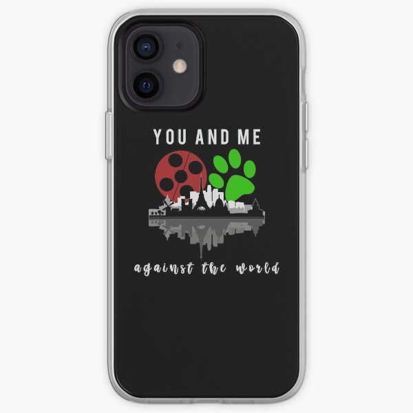 You and me against the world Funda blanda para iPhone