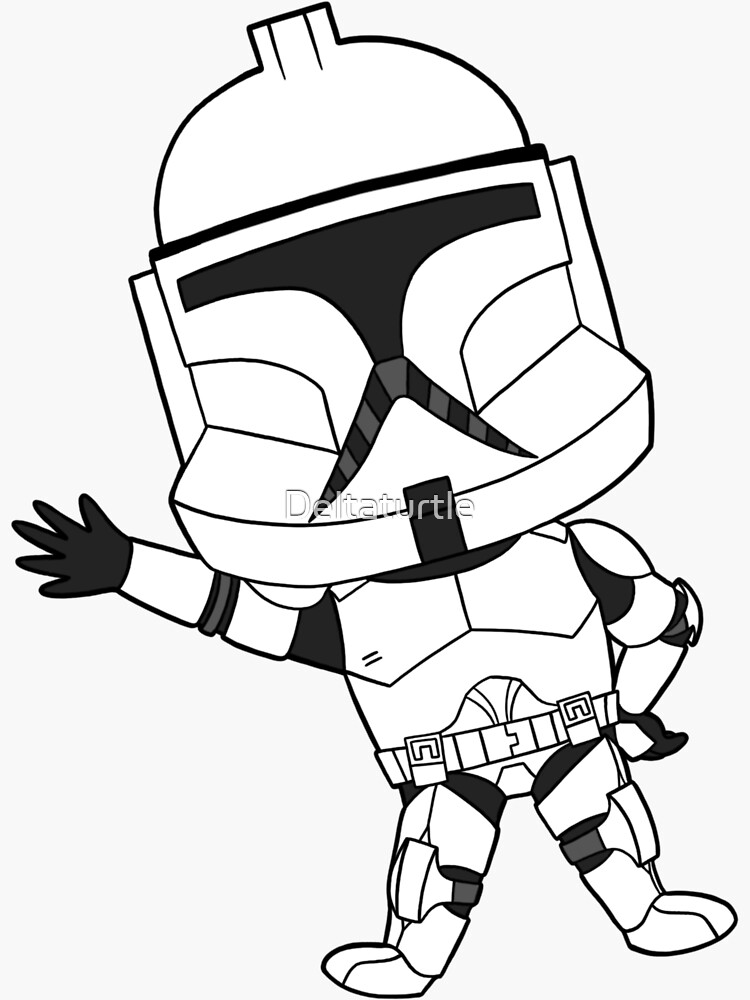 chibi clone trooper