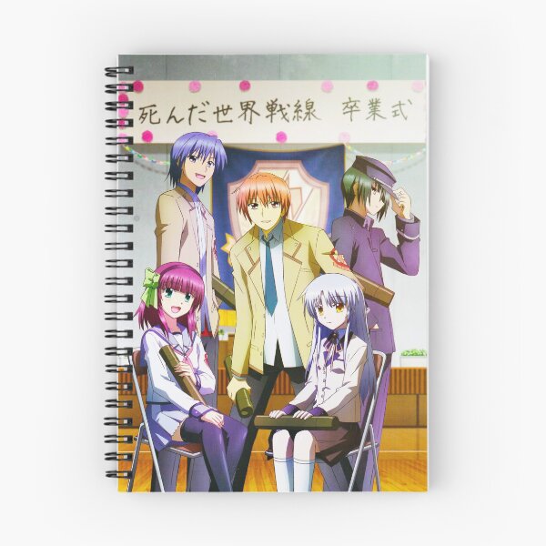 Item preview, Angel, Otonashi, Yurippe, Naoi and Hinata - Angel Beats! designed and sold by Niklausu.
