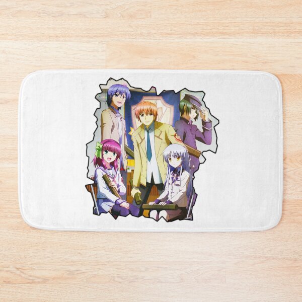 Item preview, Angel, Otonashi, Yurippe, Naoi and Hinata - Angel Beats! designed and sold by Niklausu.