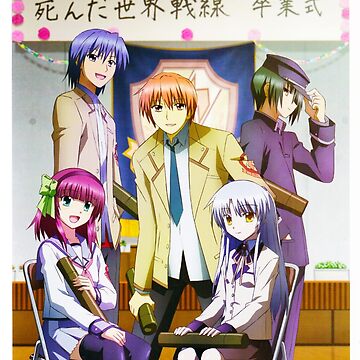 Angel, Otonashi, Yurippe, Naoi and Hinata - Angel Beats!