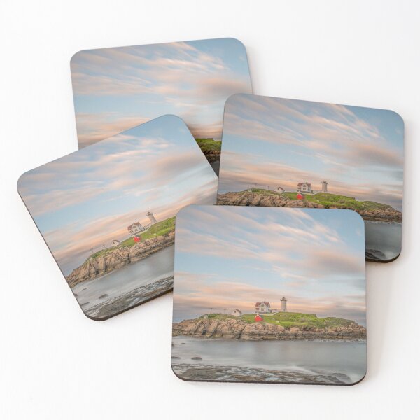Item preview, Nubble lighthouse at sunset. designed and sold by KenKartes.