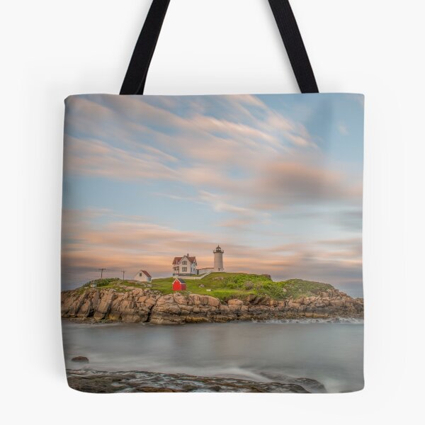 Item preview, Nubble lighthouse at sunset. designed and sold by KenKartes.
