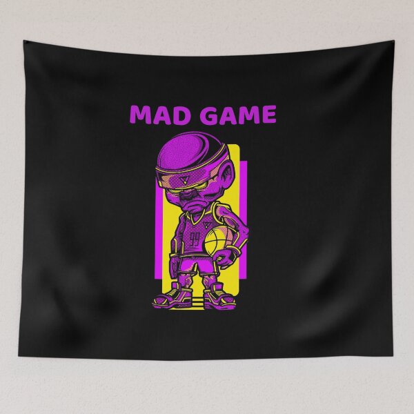 Item preview, Basketball Mad Game Purple And Gold designed and sold by Jacksonso.
