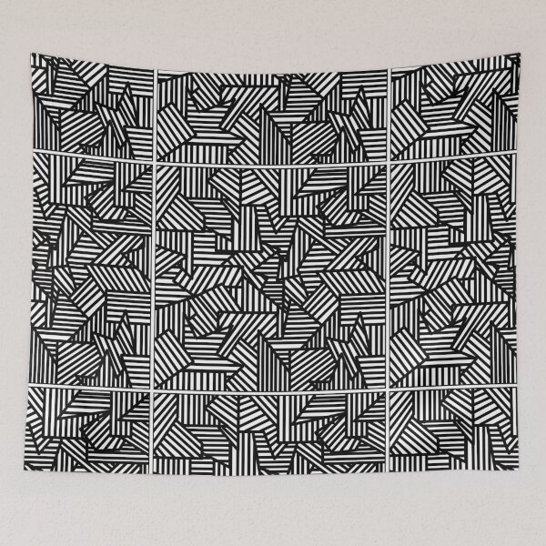 Item preview, black line patterns designed and sold by Ella's  Doodles And Designs.