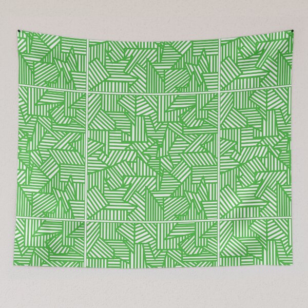 Item preview, green line patterns designed and sold by Ella's  Doodles And Designs.