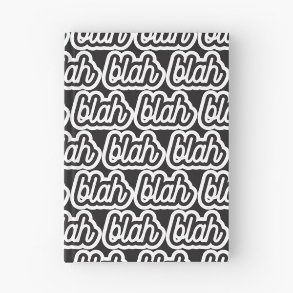 Item preview, blah - black and white designed and sold by littlearrow.