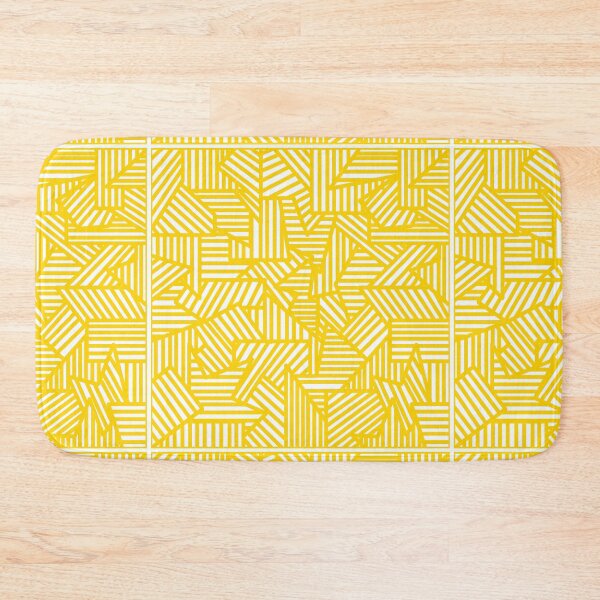 Item preview, yellow line patterns designed and sold by Ella's  Doodles And Designs.