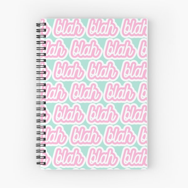 Item preview, blah - pink and aqua designed and sold by littlearrow.