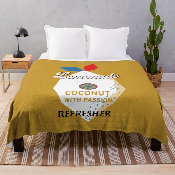 Item preview, Refresher! coconut lemonade Pop art designed and sold by studiokay12.