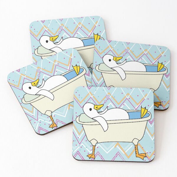 Item preview, Duck Relaxing in the Tub designed and sold by Meg M Studio.