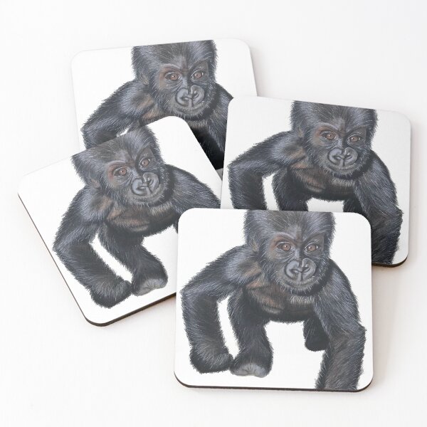 Aperçu de l'œuvre Gorilla Baby créée et vendue par Robbij.