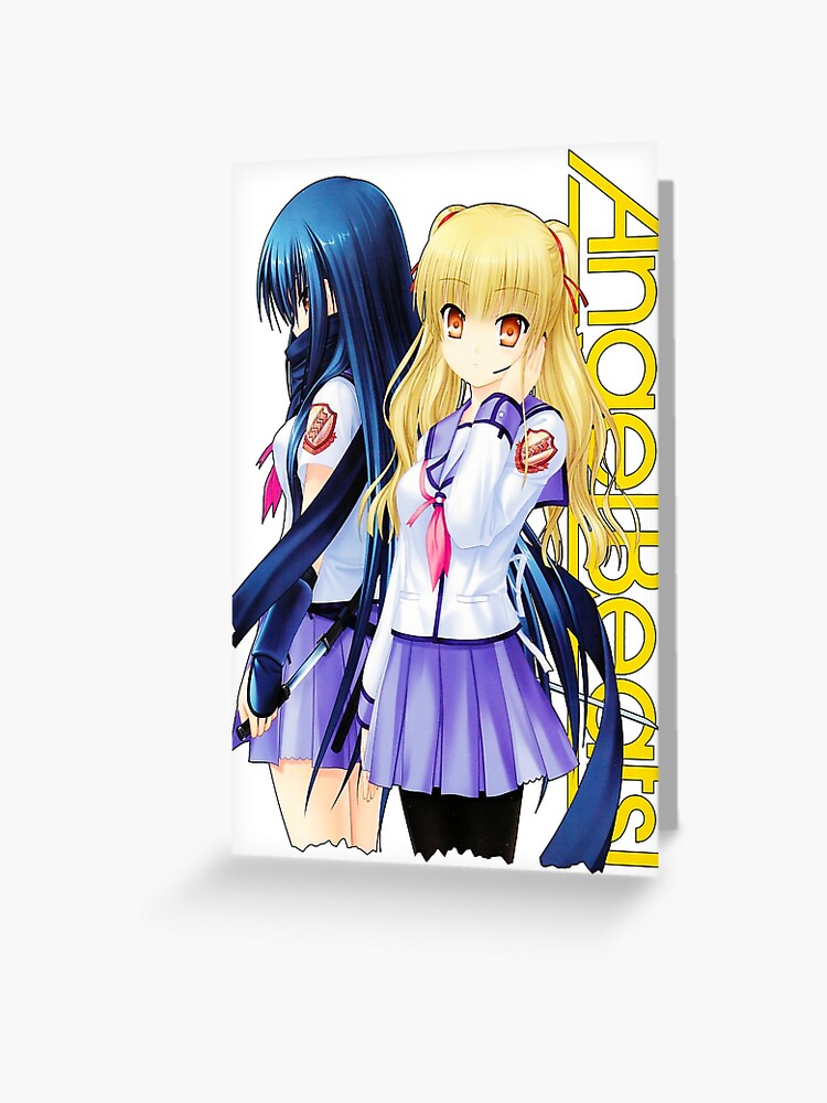 Carte De Vœux Shiina Yusa Angel Beats Par Niklausu Redbubble