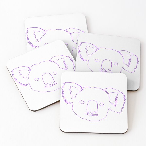 Item preview, Koala Outline Purple  designed and sold by shtem.