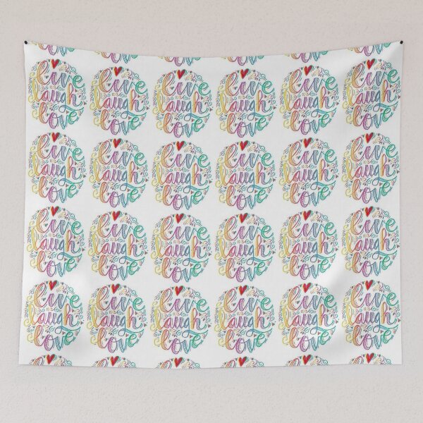 Item preview, Live Laugh love print on Family Apparel, Accessories, Home Decor designed and sold by lduke47.