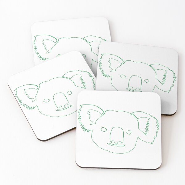 Item preview, Koala Outline Green  designed and sold by shtem.